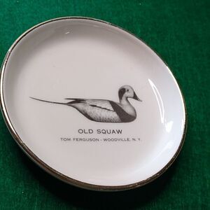 Ducks Unlimited Watertown 1985 Tom Ferguson Carver Woodville Old Squaw Duck